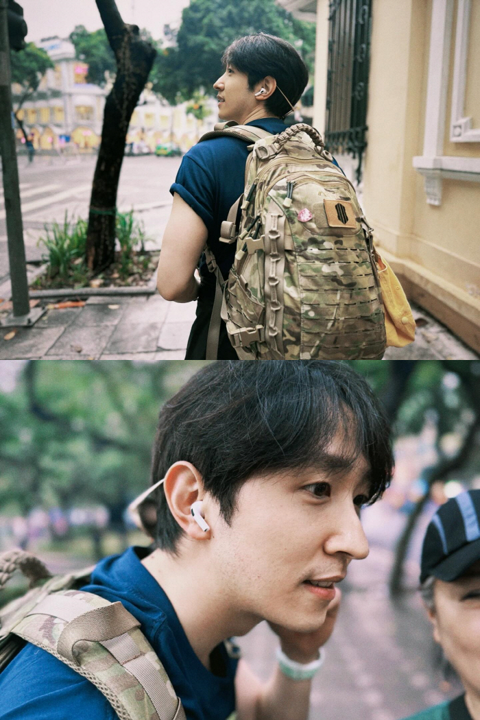 '양재웅♥' 하니 "잘생겨서 찍을 맛이 난다"...패밀리룩도 '찰떡'