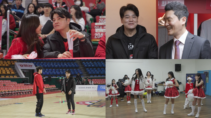 '하원미♥'추신수, 야구 레전드가 농구장에? "막내딸 치어리딩 응원" (…