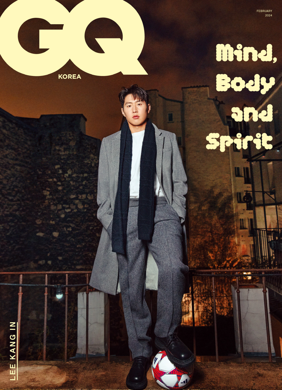 이강인 '파리 프린스' 카리스마...남성 매거진 커버 장식[공식]