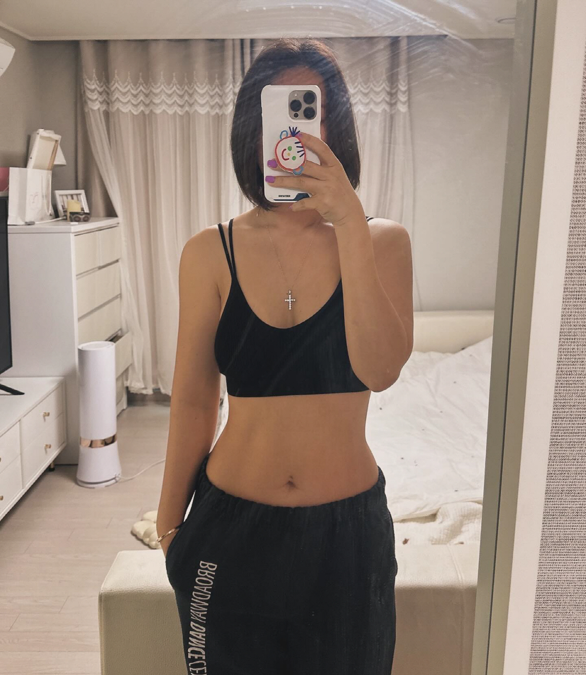 '11세 연하♥' 배윤정, 13kg 빼고 '눈바디' 자신감 "6개월째 운…
