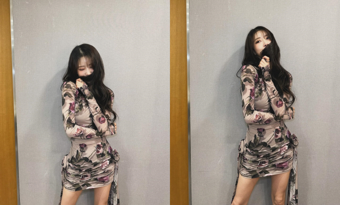"봄을 끌고 오는 女神"..미주, 슬리퍼 신어도 돋보이는 '각선미 원톱★…