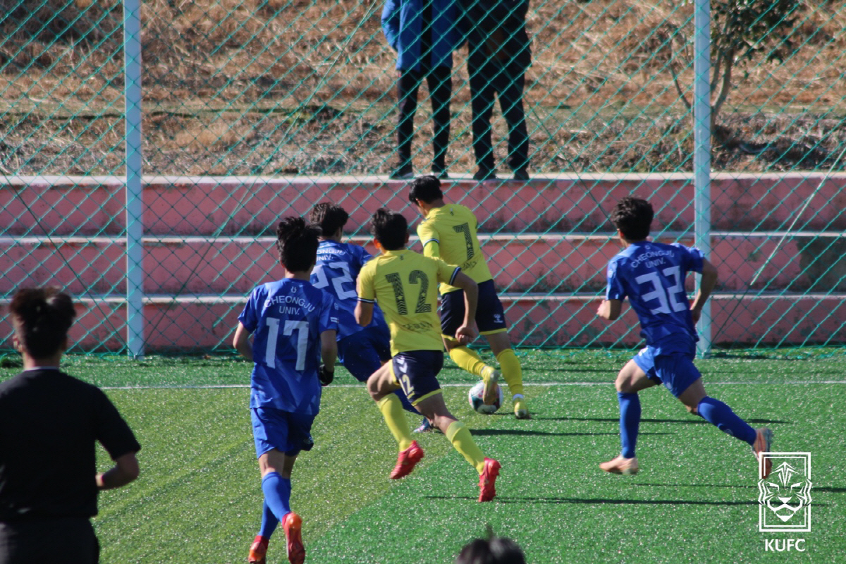 [대학축구]상지대-청주대, 용인대-건국대, 4강 격돌