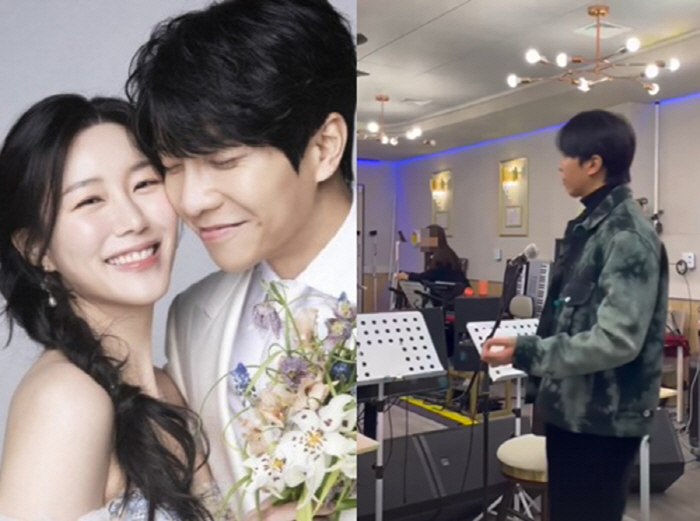 이승기, ♥이다인 출산 한 달도 안남은 시점..본업에 '열일하는 예비 아…