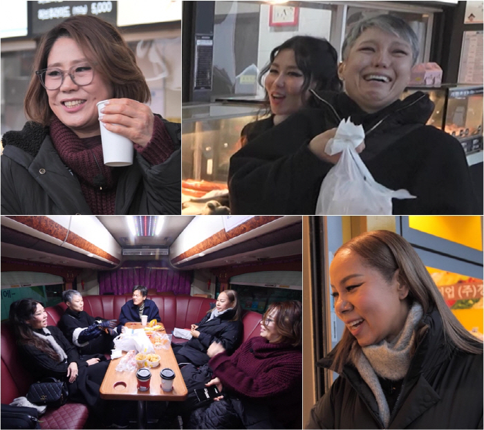 '골든걸스' 걸그룹 숙명 '다이어트' 쿨패스..휴게소 음식 싹쓸이 "모두…