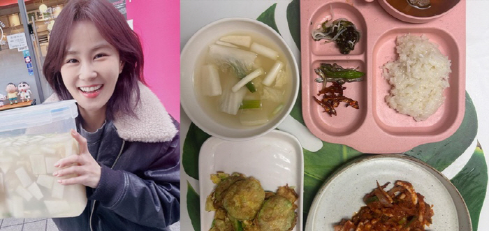 김지민, ♥김준호가 반할 야무진 요리 실력 "신부수업 중인가요"
