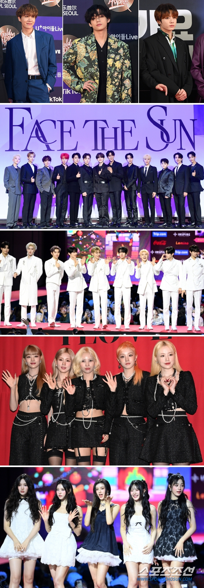 [종합] BTS 제이홉X뷔X정국→뉴진스까지, 美아이하트라디오 어워드 후보…