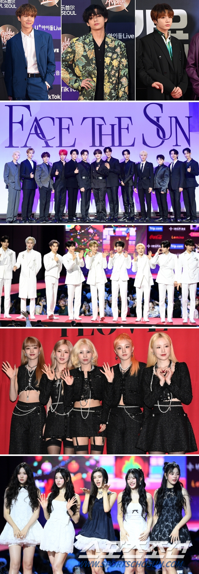 [종합] BTS 제이홉X뷔X정국→뉴진스까지, 美아이하트라디오 어워드 후보…