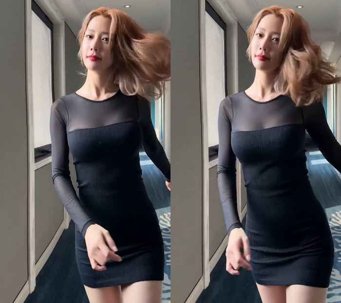 클라라, 파격 금발 헤어스타일 변신..탄탄한 몸매는 여전