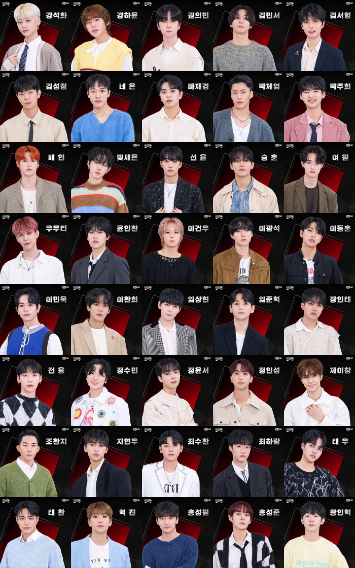 데이식스 임준혁→'보플' 제이창…'빌드업', 참가자 40인 전원 공개