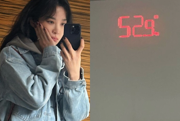 이청아, 프랑스서 폭식한 결과..48kg→52kg 됐다 '통통해진 볼살'