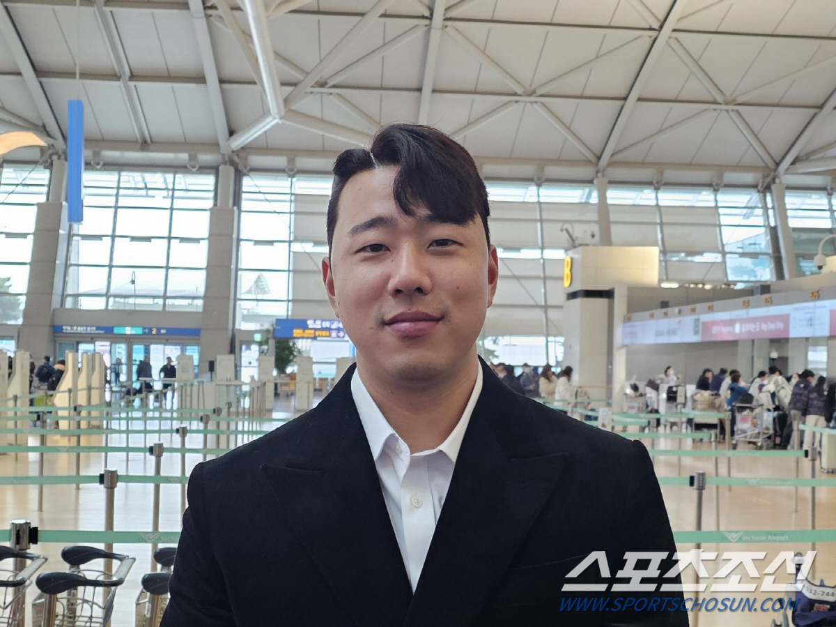 LG 트윈스 정우영이 20일 선발대로 애리조나로 향했다. 인천공항=권인하 기자