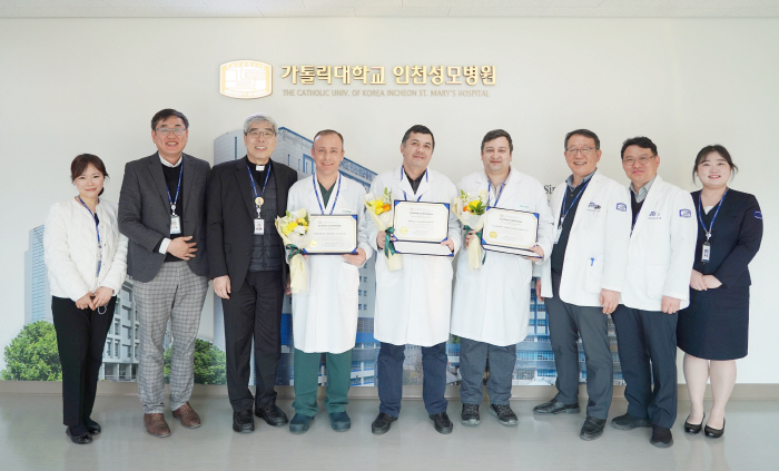 인천성모병원, 카자흐·우즈벡 국외 의료인 연수 진행