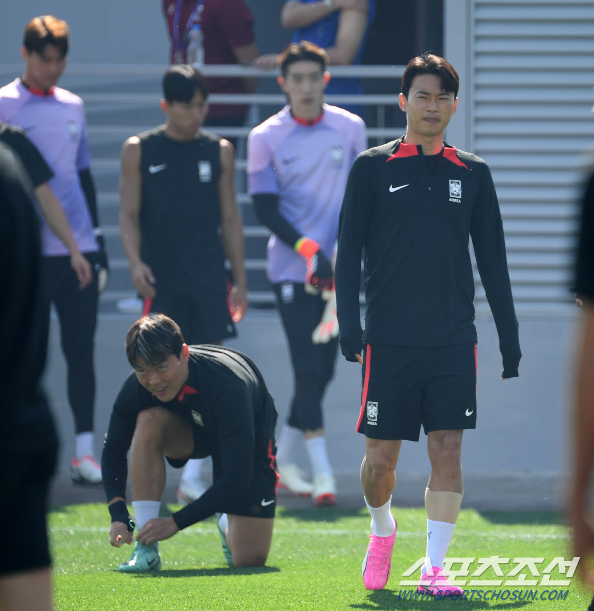 [카타르 현장인터뷰]'1위 결정전' 클린스만 감독 "이기제 훈련 제외→황…