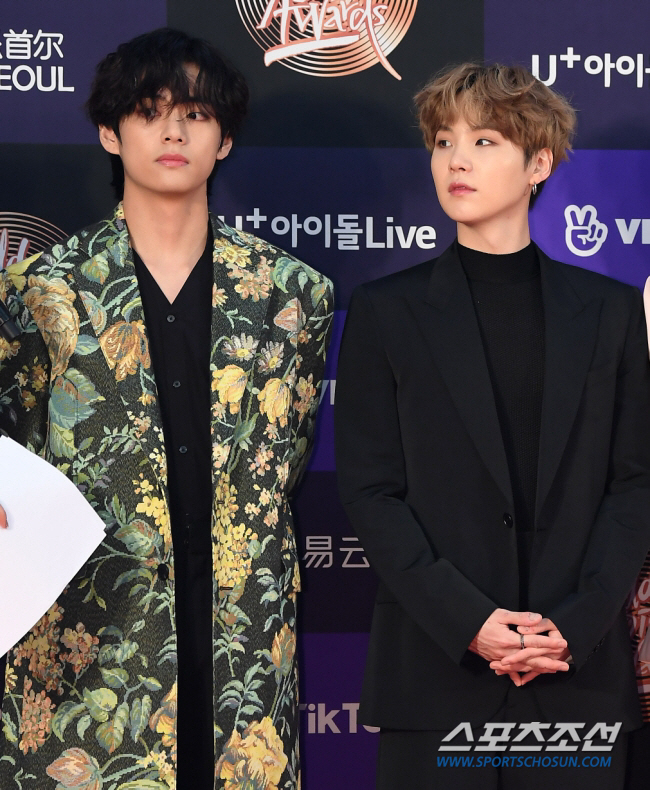 BTS 뷔·슈가 사칭한 20대 남성, 미공개 음원 빼낸 혐의로 징역 1년