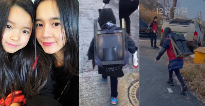 "6살부터 연탄봉사" 션, 막내딸 하엘 폭풍성장 근황 '리틀 혜영'