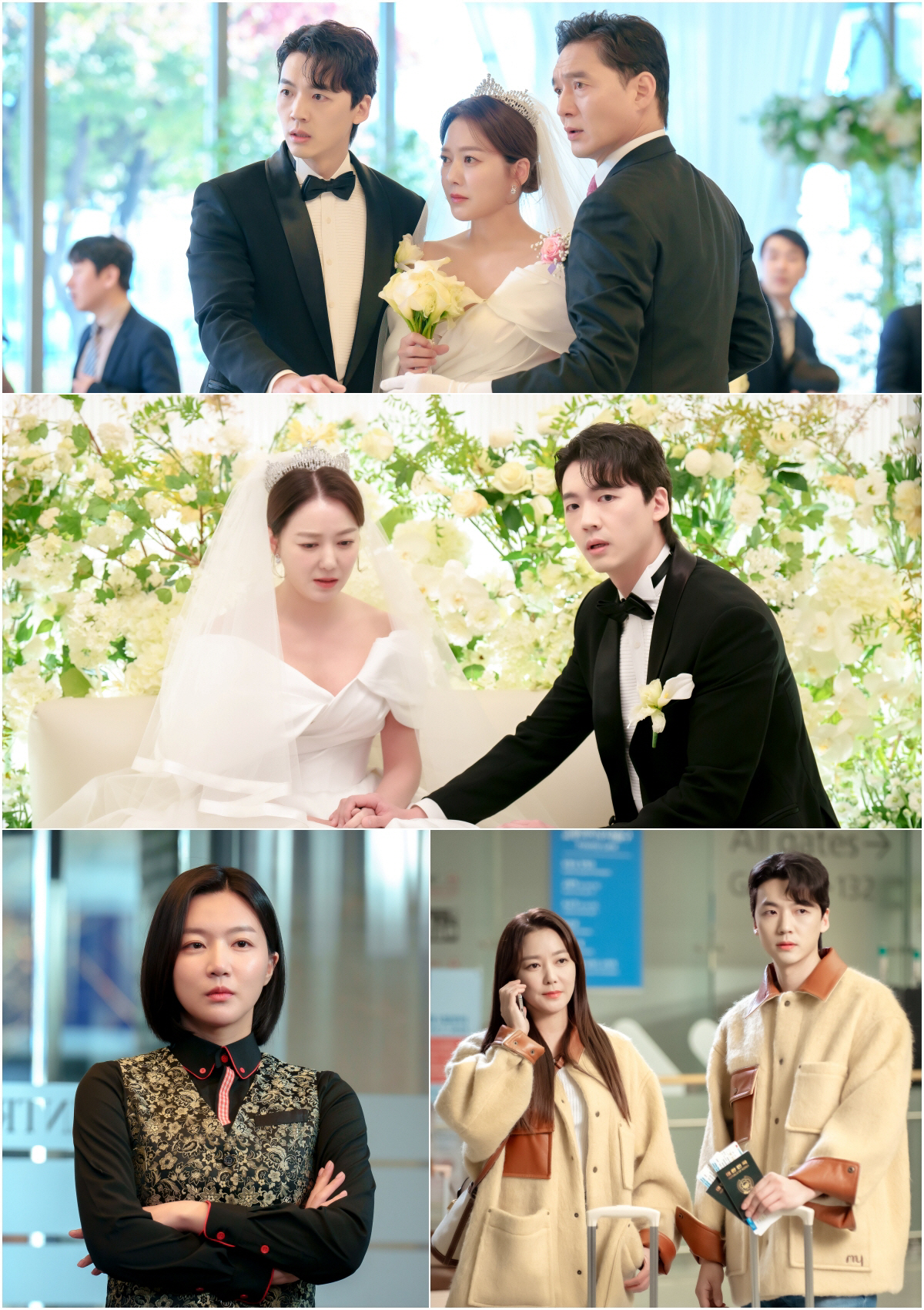 이소연X장세현, 결혼식에 초대받지 못한 손님 등장…긴장감↑ ('피도 눈물…