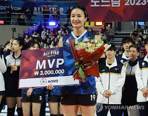 '폰푼 머리'하고 MVP…표승주 