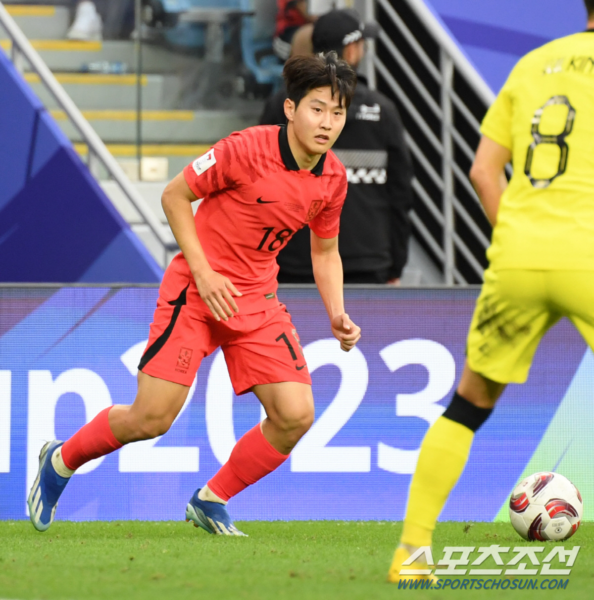 '日에이스' 구보 "강인아, 먼저 짐 싸지 말자!".. 한·일전 16강 …