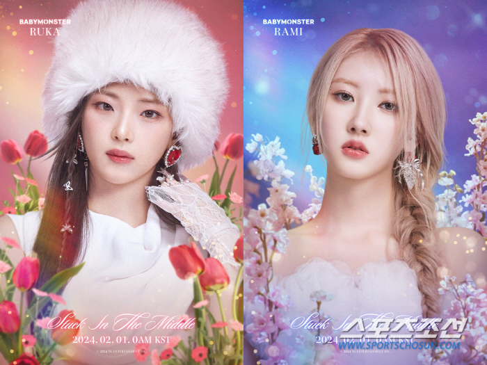 4월 '완전체'로 돌아오는 베이비몬스터, 루카-라미 싱그러운 이미지 공개