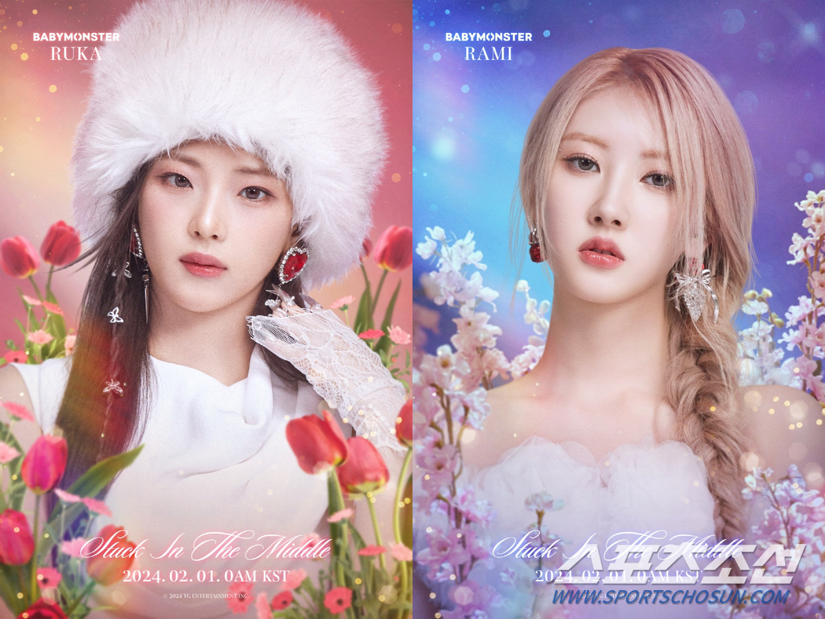 4월 '완전체'로 돌아오는 베이비몬스터, 루카-라미 싱그러운 이미지 공개