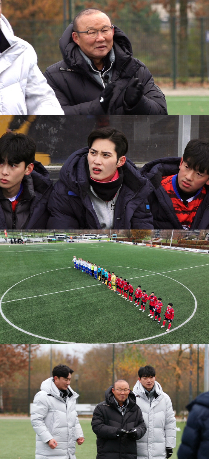 '펜싱 은퇴' 김준호, '은우 아빠' 아닌 축구 선수로 새출발('뭉쳐야 …