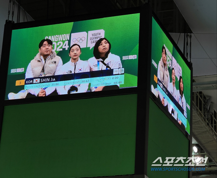 "프리는 클린!내자신에게만 집중" 실수에도 당찬 신지아,쇼트3위...日마…