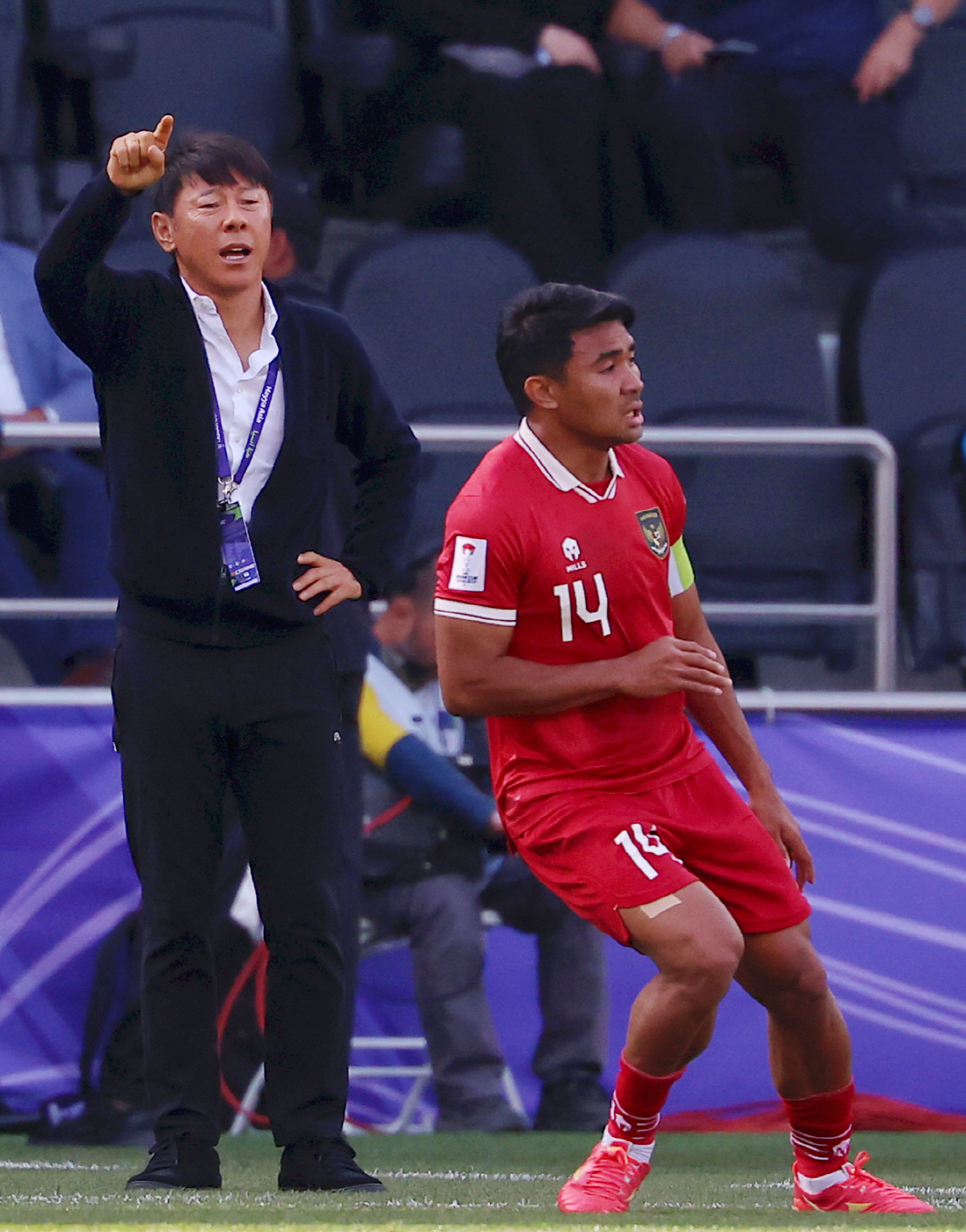 "경기는 졌지만 경기력은 지지않았다" '인니 첫16강'신태용 감독,마무리…