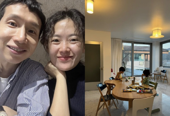 봉태규♥하시시박, 예술가 가족의 거실 풍경..갤러리 같은 분위기 "평화로…