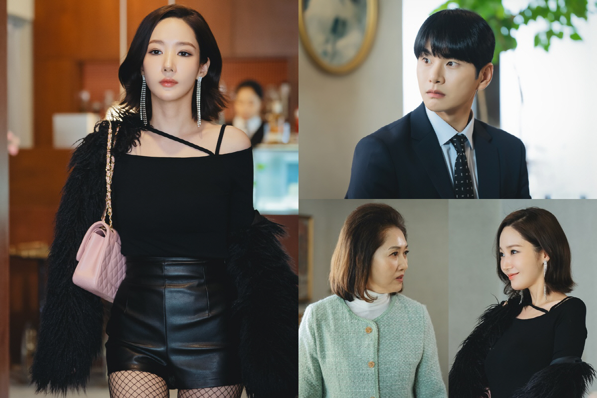 이게 상견례룩? 박민영, 오프숄더+망사 '파격적'…이이경 기선제압 ('내…