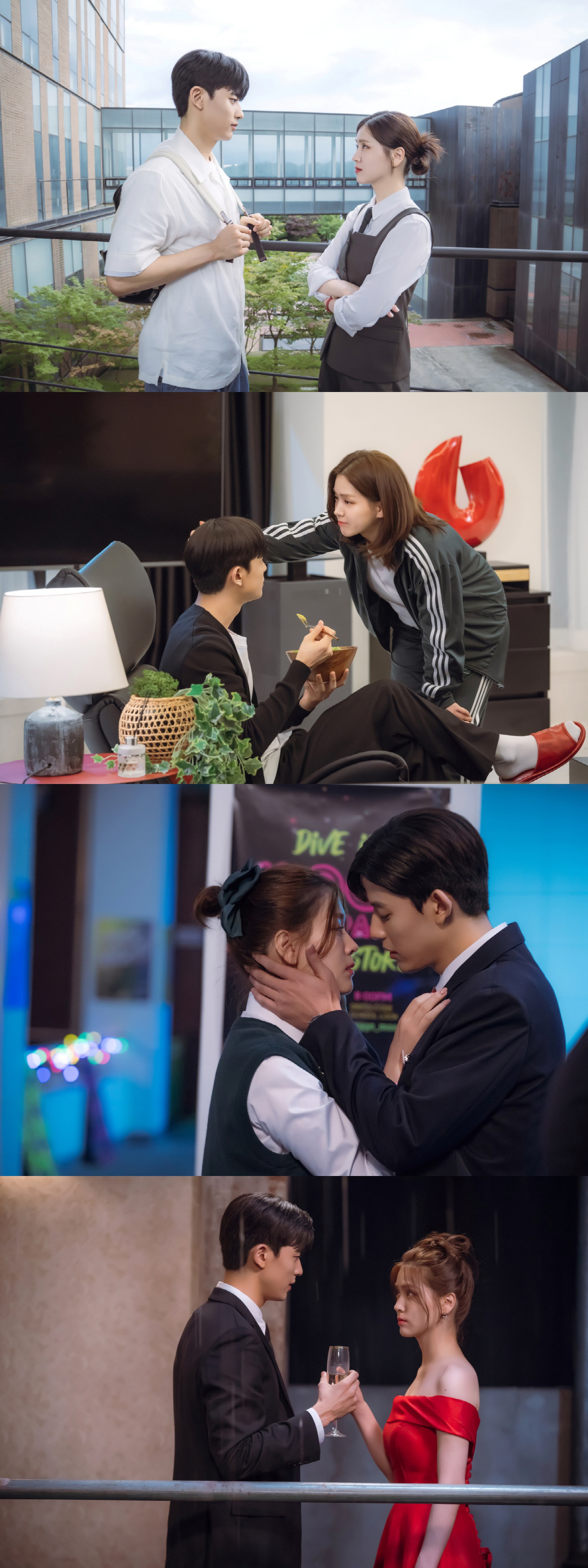 지은X로몬, 키스까지 갔다…붙여놨다 열애설 날 판?('브랜딩인성수동')