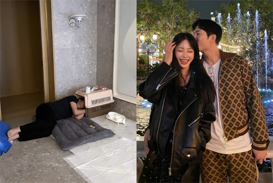 한예슬, ♥10세 연하 남친과 현실 육아 중? "육아에 진심인.."