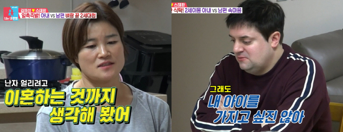 "난자 얼리려 이혼 생각"vs"아이 NO" 김혜선♥스테판, 극과극 2세 …