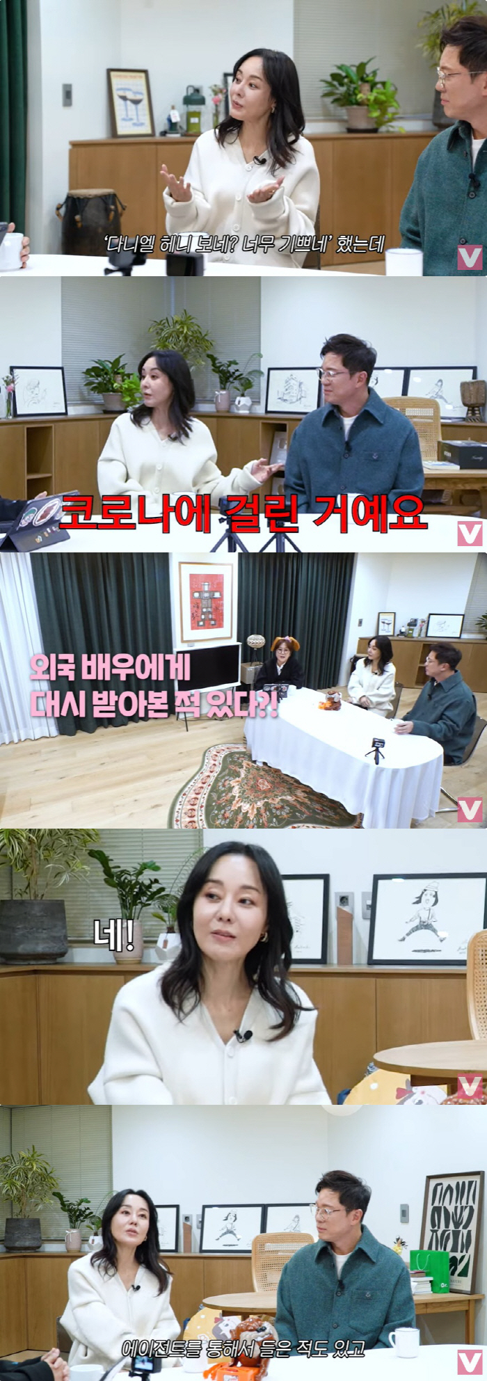 김윤진 "외국 유명 배우에 대시 여러 번 받아…美 진출에 안면마비까지"