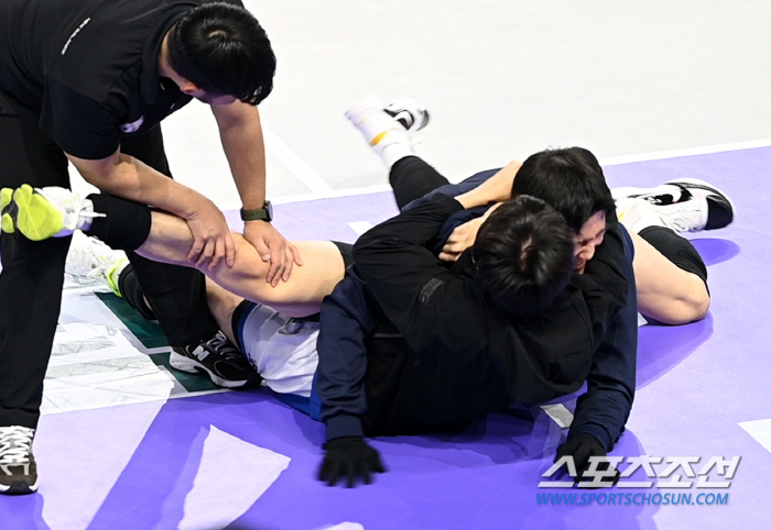 '귀 깨물기 공격에 정신이 혼미' 정지석 놀라게 한 전광인의 무차별 애정…