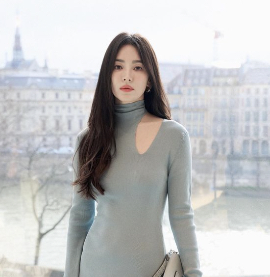 "안구정화의 시간♥" 송혜교, 동료들도 감탄한 '연예인의 연예인'...압…