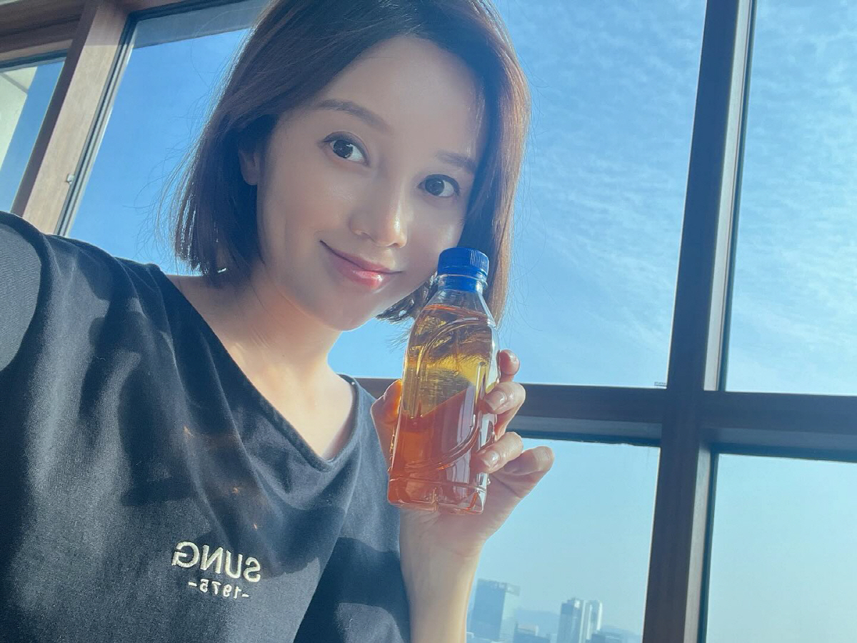 '임신' 아유미, 볼록 D라인 뽐내며 필라테스 "몸 무거워"