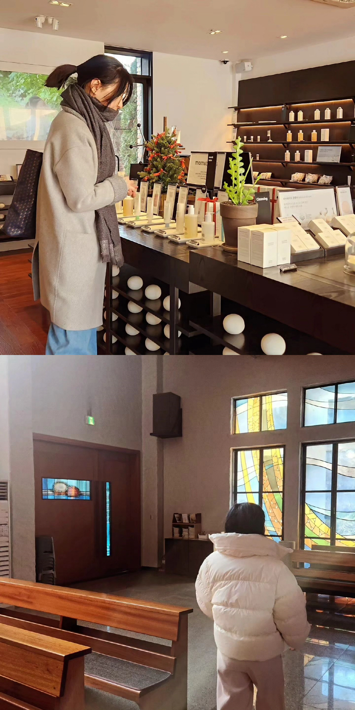 이영애, 예중 입학한 딸과 오붓한 데이트..분위기도 닮은 모녀
