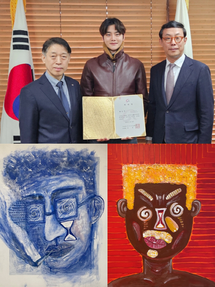 '배우 겸 화가' 최정우, 한국미술협회 홍보대사 위촉 "만능 엔터테이너 …