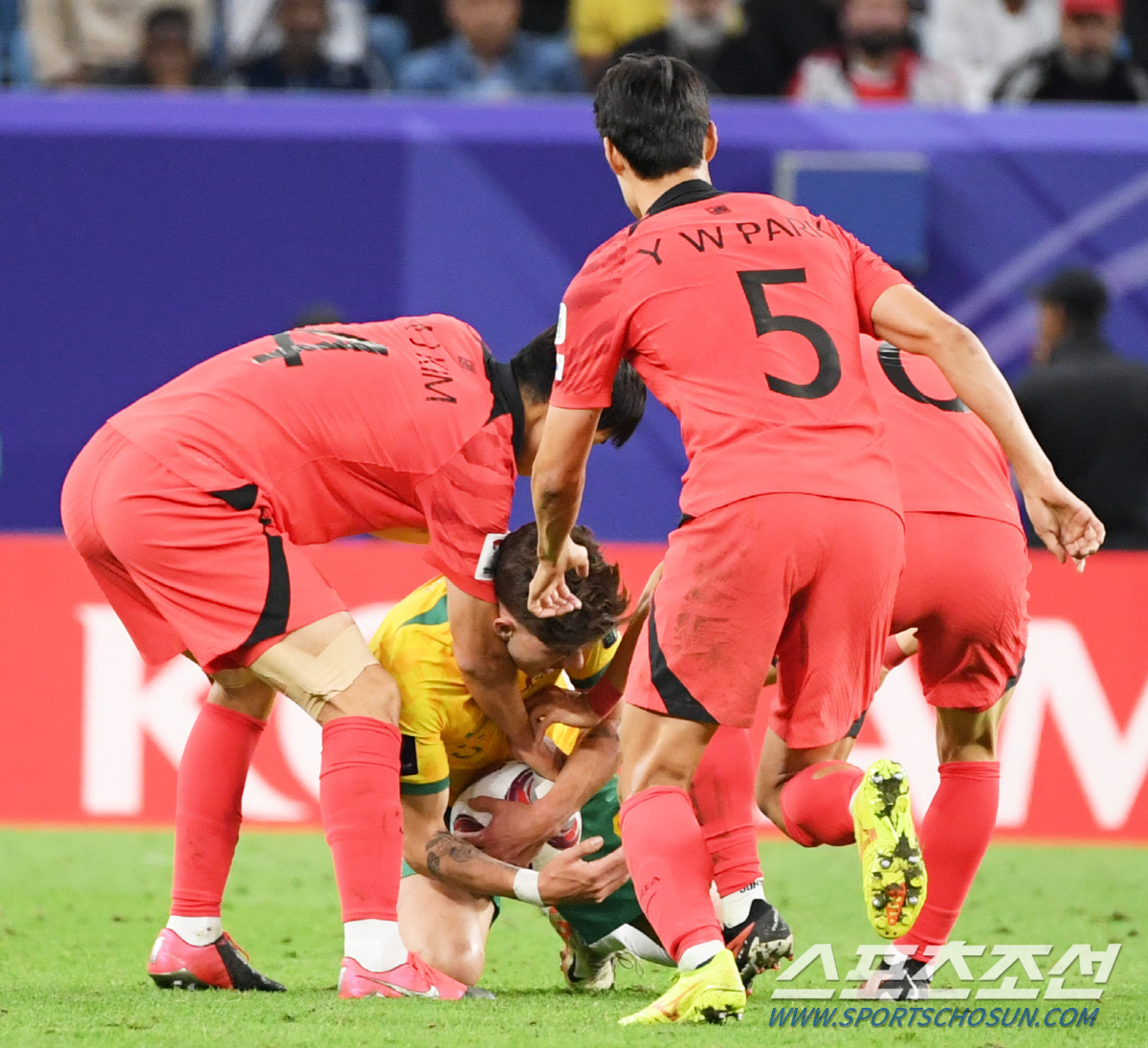 [카타르 현장리뷰]'손흥민,복수의 결승골 작렬!' 한국, 호주에 2-1 …