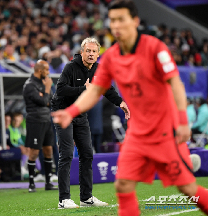[카타르ON]온 우주가 클린스만을 돕고 있다…행운 따르지만, 교체술만큼은…
