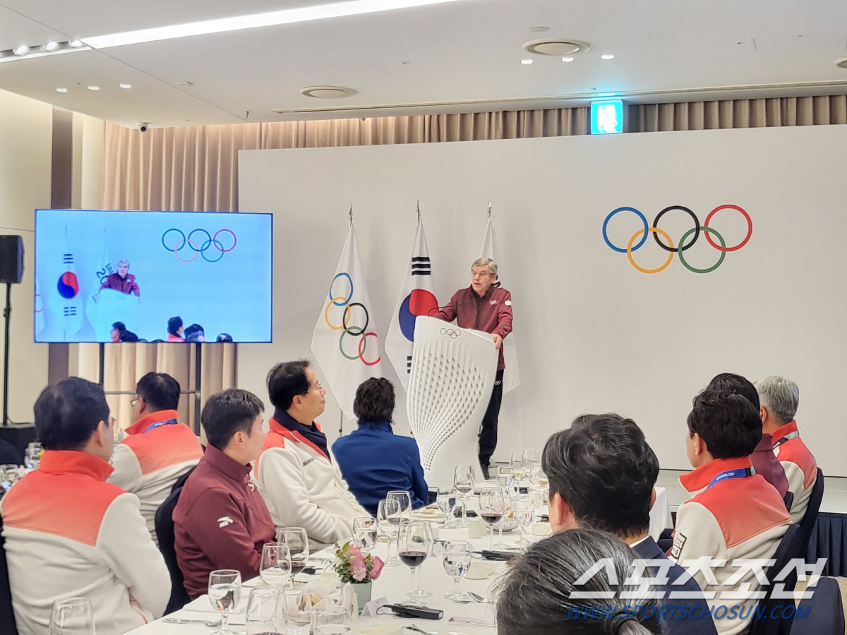 "강원2024 성공,尹대통령과 대한민국 정부에 감사" 바흐 IOC위원장의…