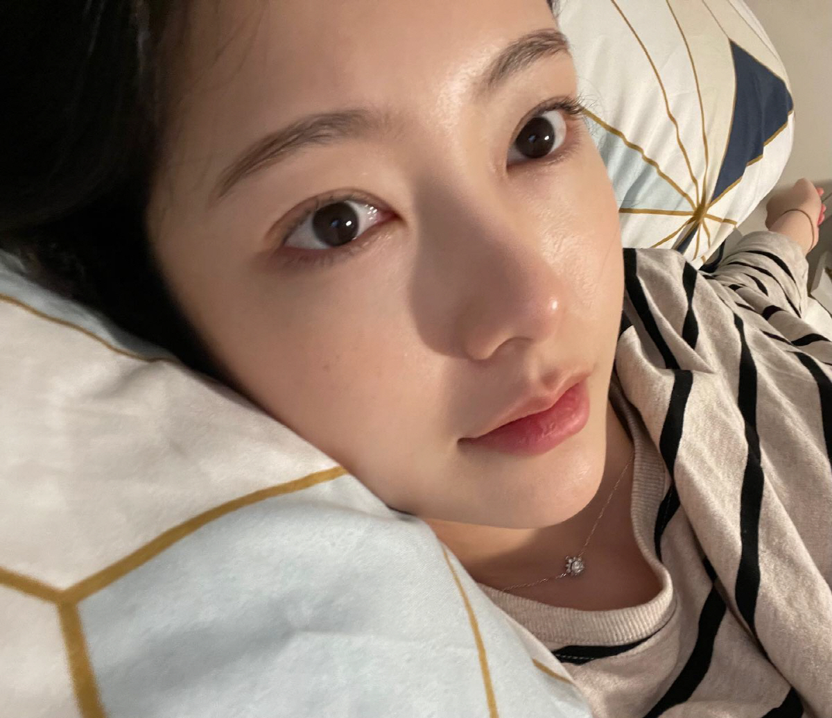 '에릭♥' 나혜미, 아들 바보 다 됐네..통통 볼살 子에 "그림자도 귀여…
