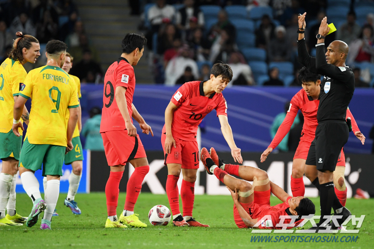 [아시안컵]호주의 '뒤끝'…셀틱FW, "퇴장 아니었다" 판정 불만