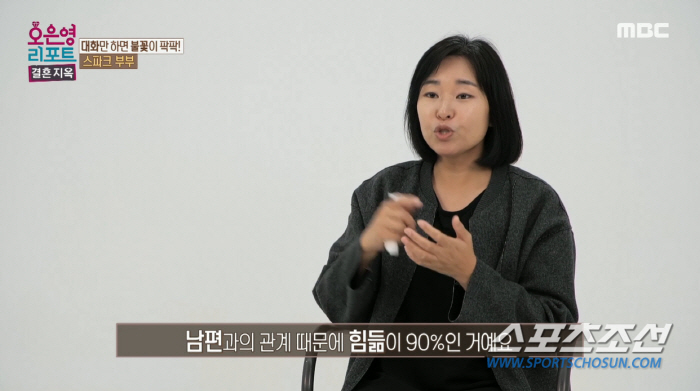 눈만 마주치면 싸우는 '스파크 부부', 경찰 출동까지. 오은영, "이런 …