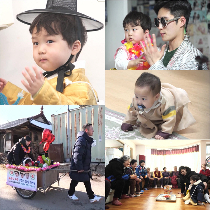 "얼굴 알려져 어딜 못나가"…김준호 3父子, 할아버지 자랑에 흐뭇, 리어…
