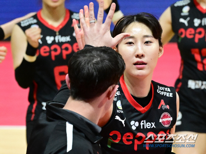 20연패 했는데 감독은 긍정적인 면만... "야스민 없이 잘 싸웠다"[광…
