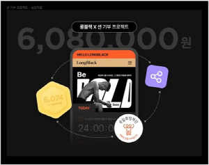 지식 구독 서비스 롱블랙, 승일희망재단에 608만원 기부