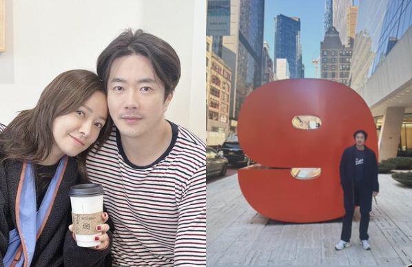 손태영♥권상우, 또다시 이별..한국-미국 '초장거리 부부'의 아쉬운 배웅…