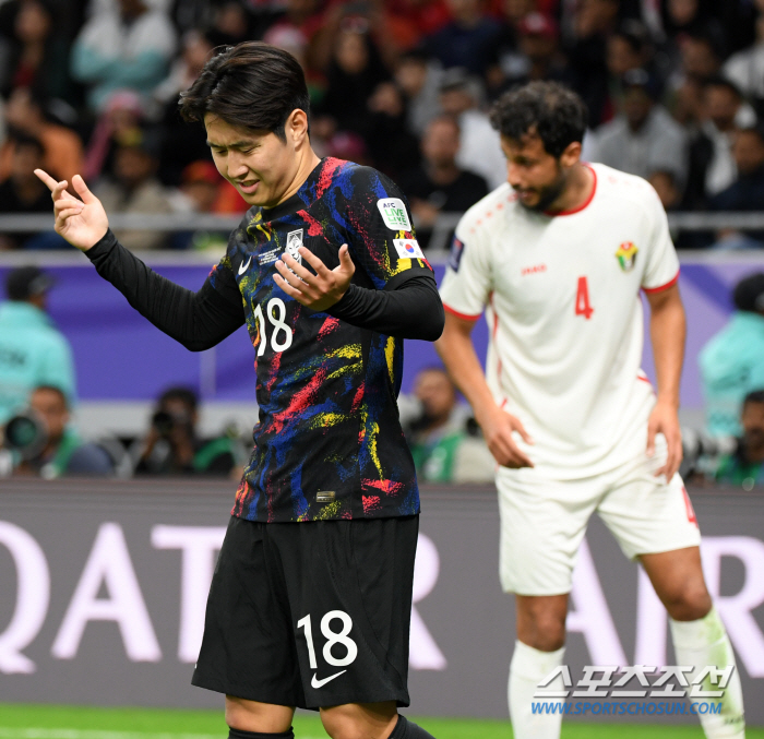 [카타르ON]"운으로 축구했다" 우승후보 韓, 왜 '87위' 요르단에 참…
