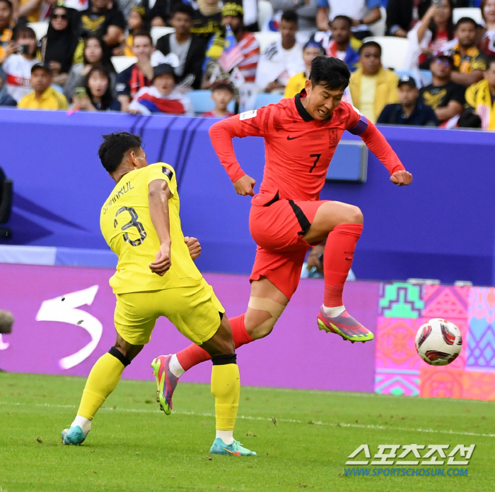 [아시안컵]죽을 힘 다한 캡틴 SON, "후회없이" 총 70km 이상 질…